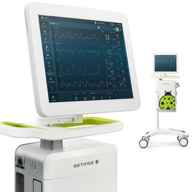 Getinge Servo-n ventilator training unit model reference